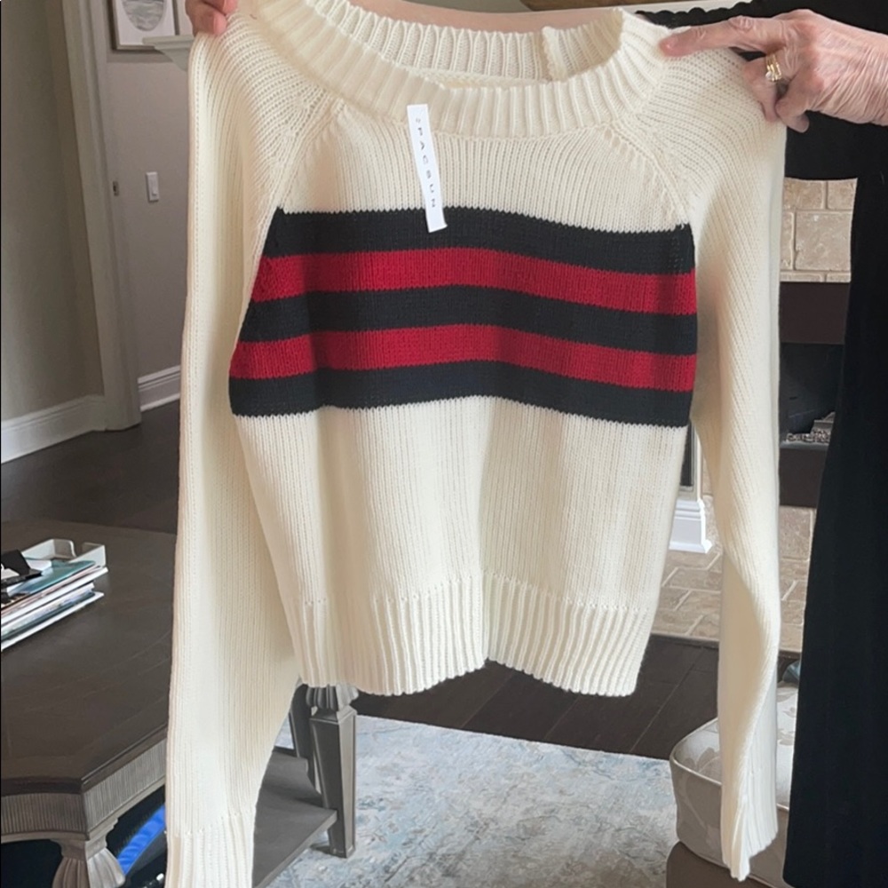 Multi colored sweater